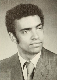 Caswell Evans, DDS'70, in Columbia's College of Dental Medicine 1970 yearbook